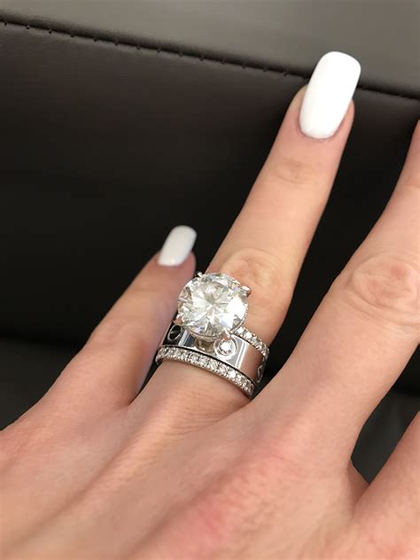 cartier love solitaire ring